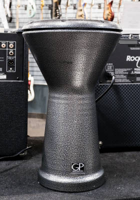 Granite Percussion - 8.5 x 17-inch Tunable Doumbek - Black Finish